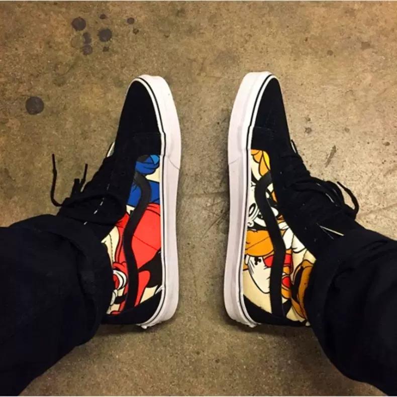 vans朋克熊猫,vans黑红熊猫