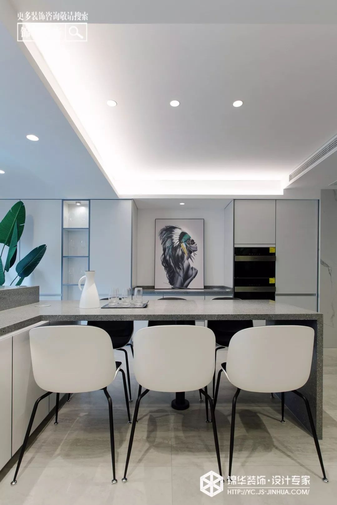 锦华装饰装修实景案例,锦华现代轻奢装修风格