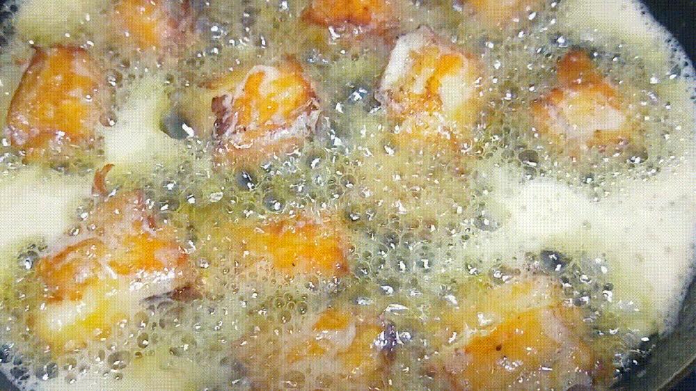 油炸豆豉带鱼家常做法酥脆好吃,台州油炸带鱼怎么炸得酥脆