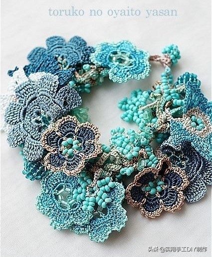 编织的饰品,可以用钩针钩的小饰品