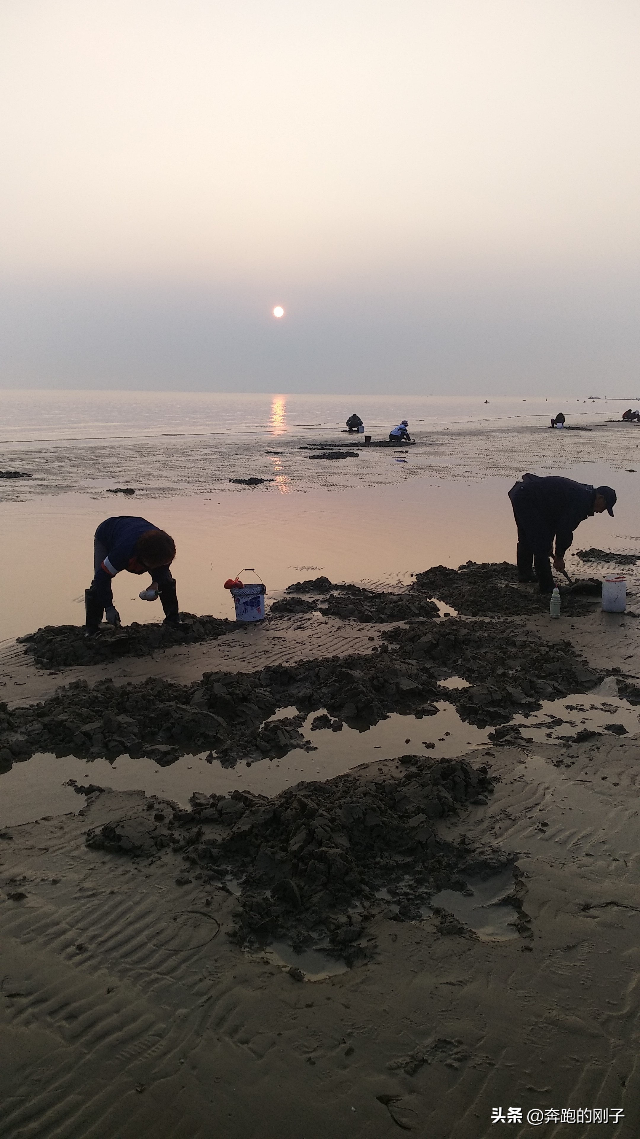 备战南京马拉松—10月19日打卡烟台大学,海边日出