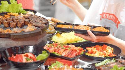 被安利了3年的长沙网红烤肉店,这回在桂林终于吃上了