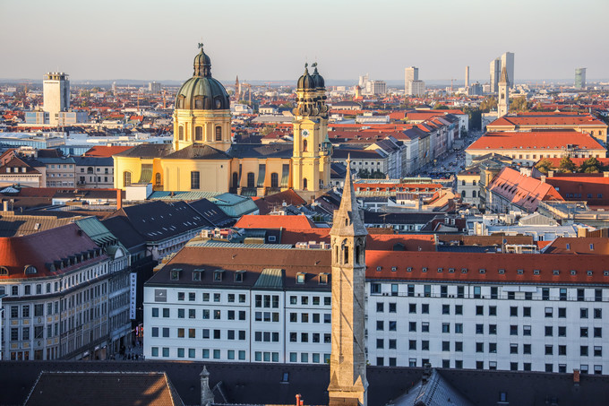 慕尼黑玛丽恩广场旅行,慕尼黑玛利亚广场日默瓦店