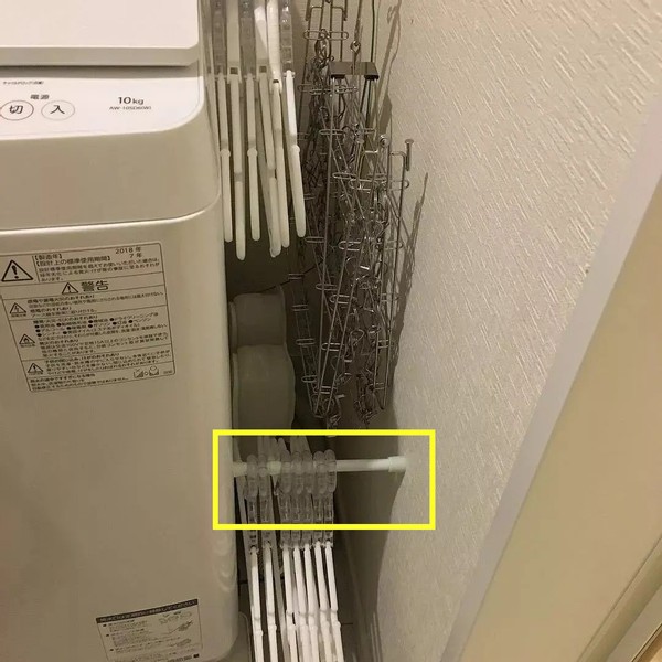 滚筒洗衣机外侧收纳神器,洗衣机上方缝隙收纳神器