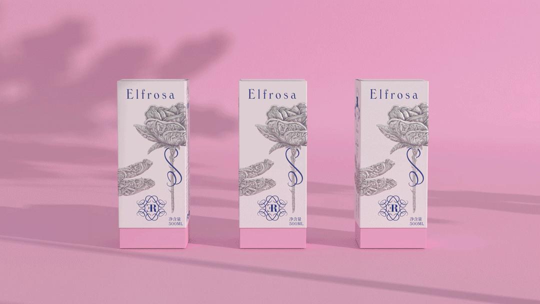 大马士革玫瑰纯露蓝色瓶子的,大马士革玫瑰纯露图