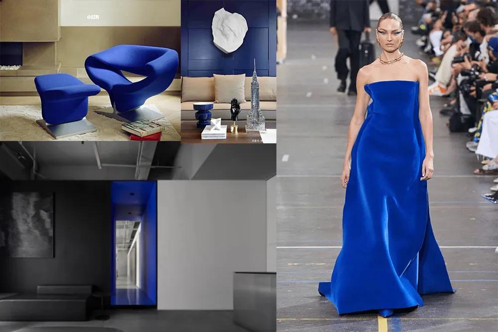 2021大火的克莱因蓝，该用什么浴室挂件搭配？