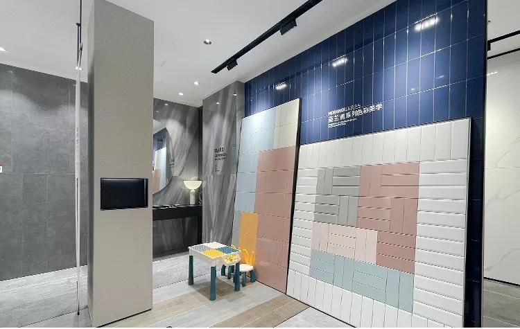 东鹏瓷砖新干店,东鹏店铺展示