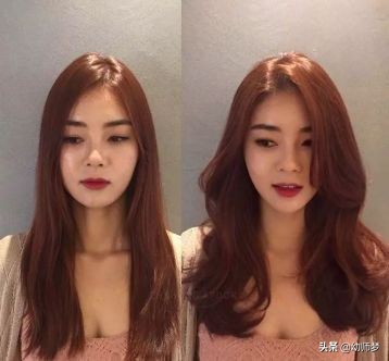 韩式卷发图片短发,直板夹短发卷发教程韩式