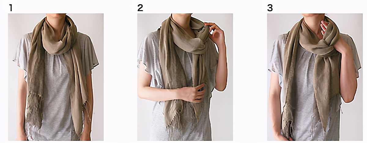 跟上流行必学的15种秋冬围巾系法!天天系出不一样的围巾