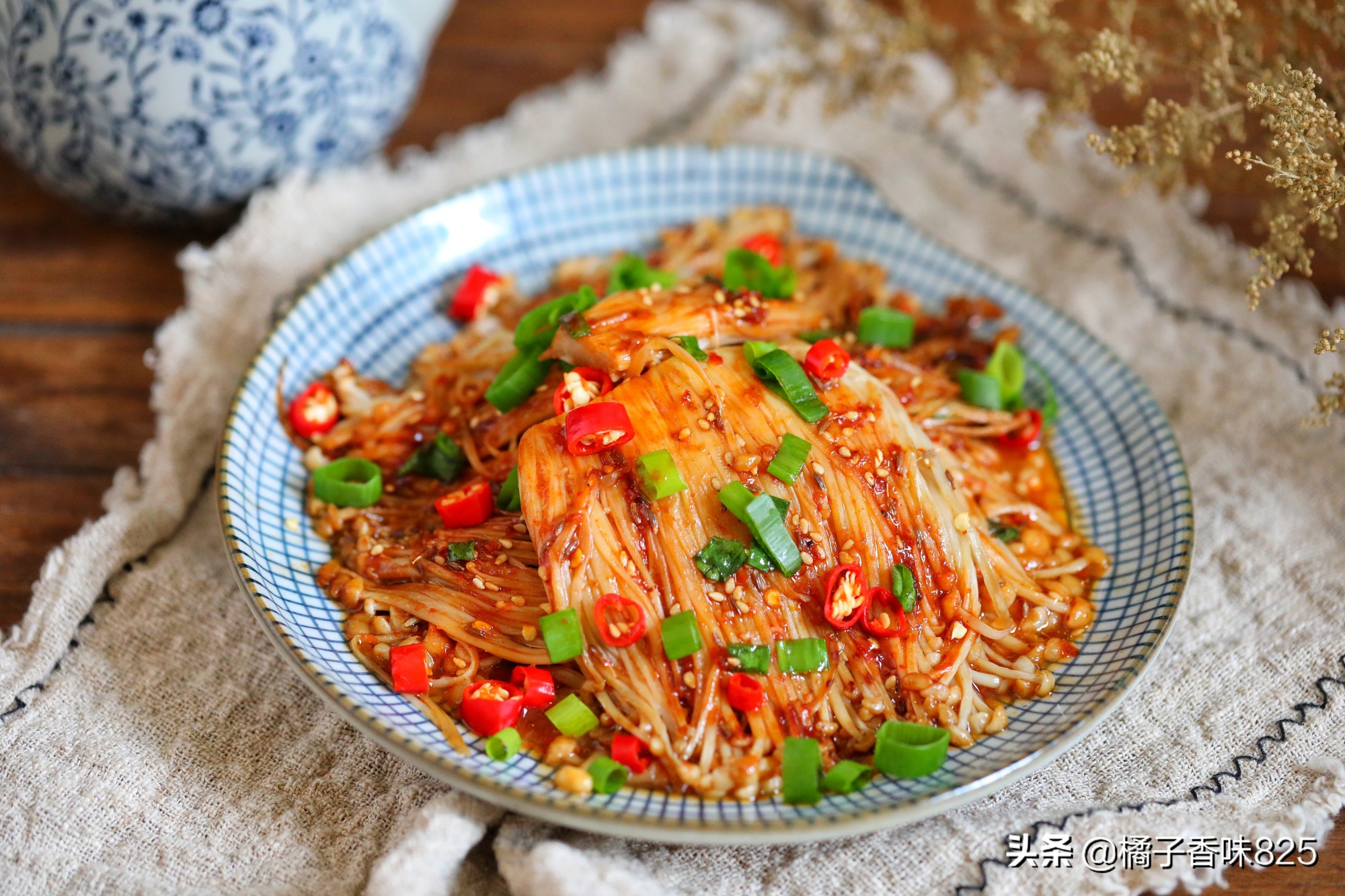 金针菇最好吃的做法少油,金针菇烧烤最好吃的做法
