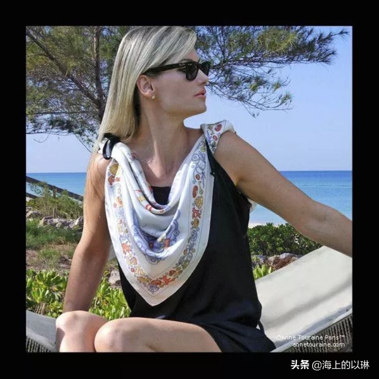 法国女人如何戴丝巾,法国女人的丝巾