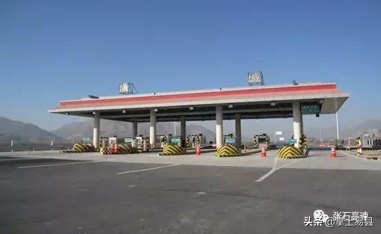 张石高速哪个收费站可以掉头,张石高速各个收费站路线图