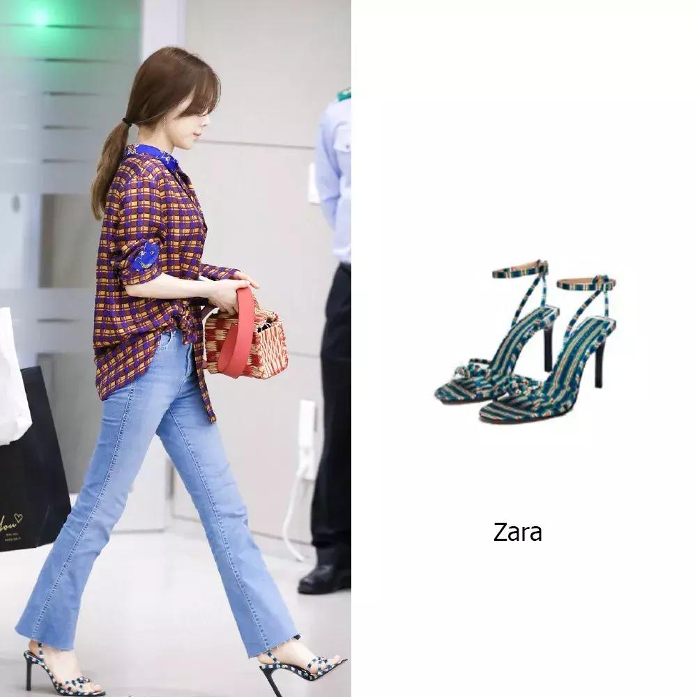 奚梦瑶穿miumiu黑钻吊带裙,158和178情侣穿搭