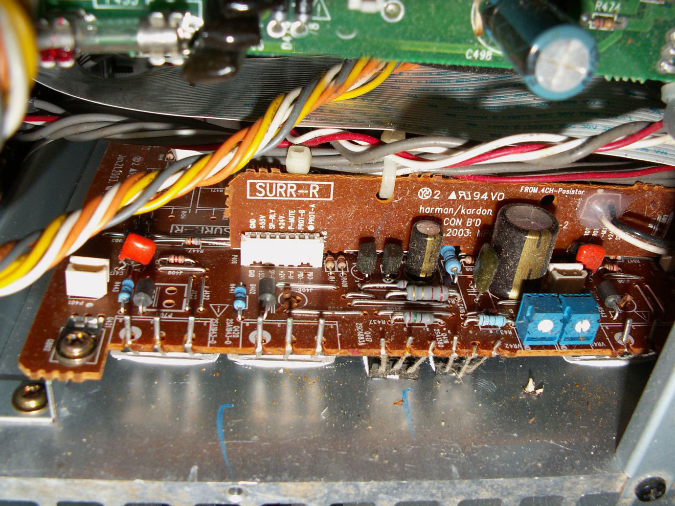 维修一台60多斤的高端影音环绕功放