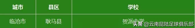 全国首批青少年足球特色学校,云南2019年全国足球特色学校