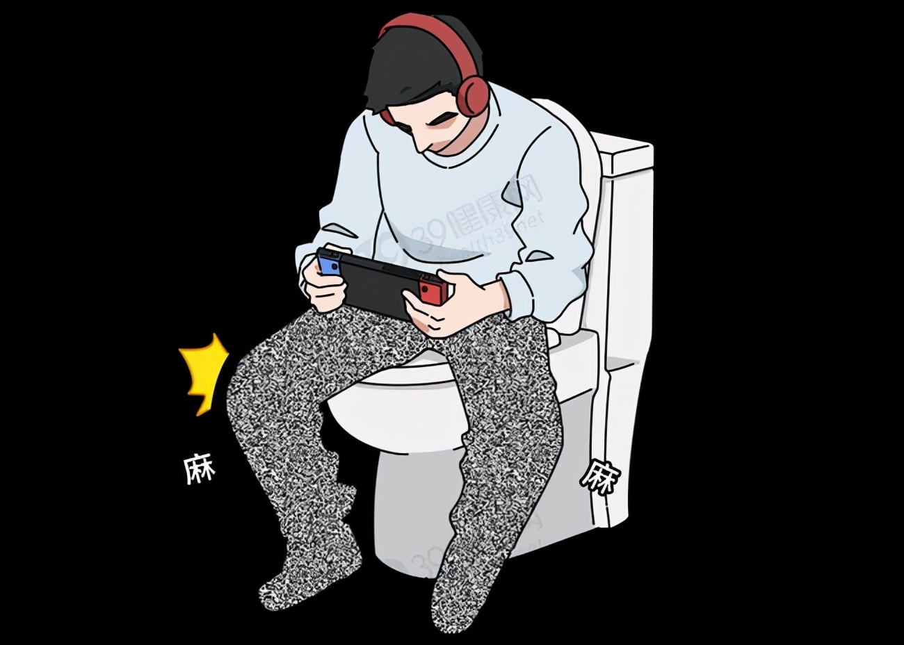 蹲坑总是左腿麻是怎么回事,蹲坑蹲到腿麻了用什么姿势