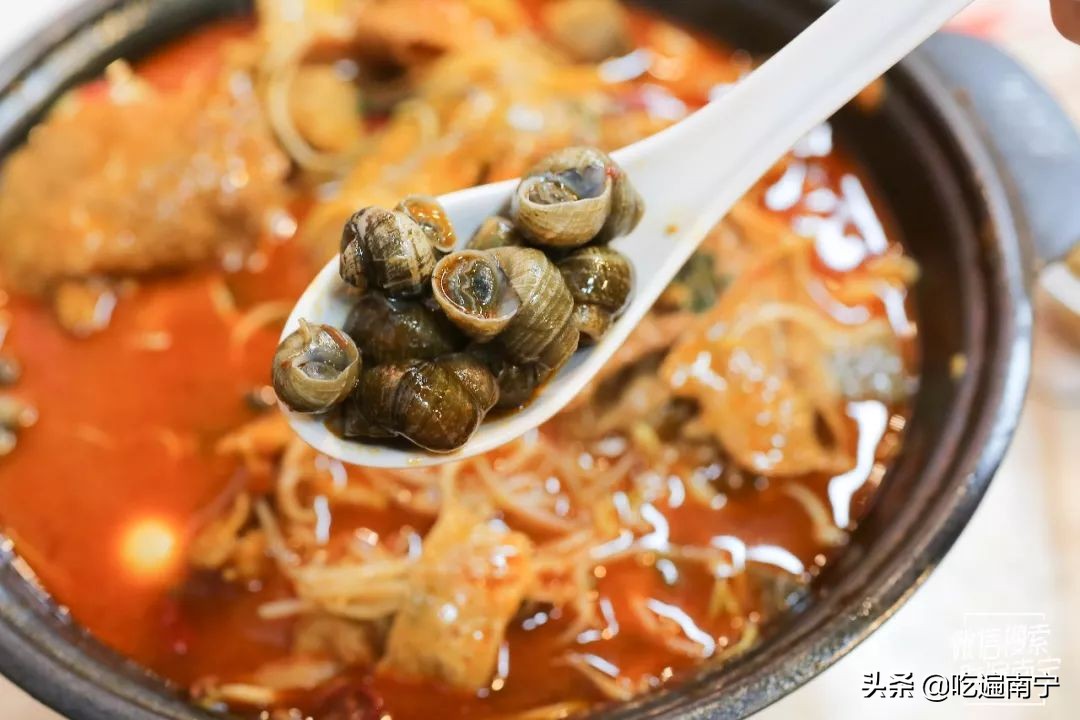 南宁田螺鸭脚煲小店推荐,南宁玉洞田螺鸭脚煲推荐