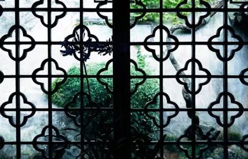 中式花窗的意境之美,中式意境美的园林