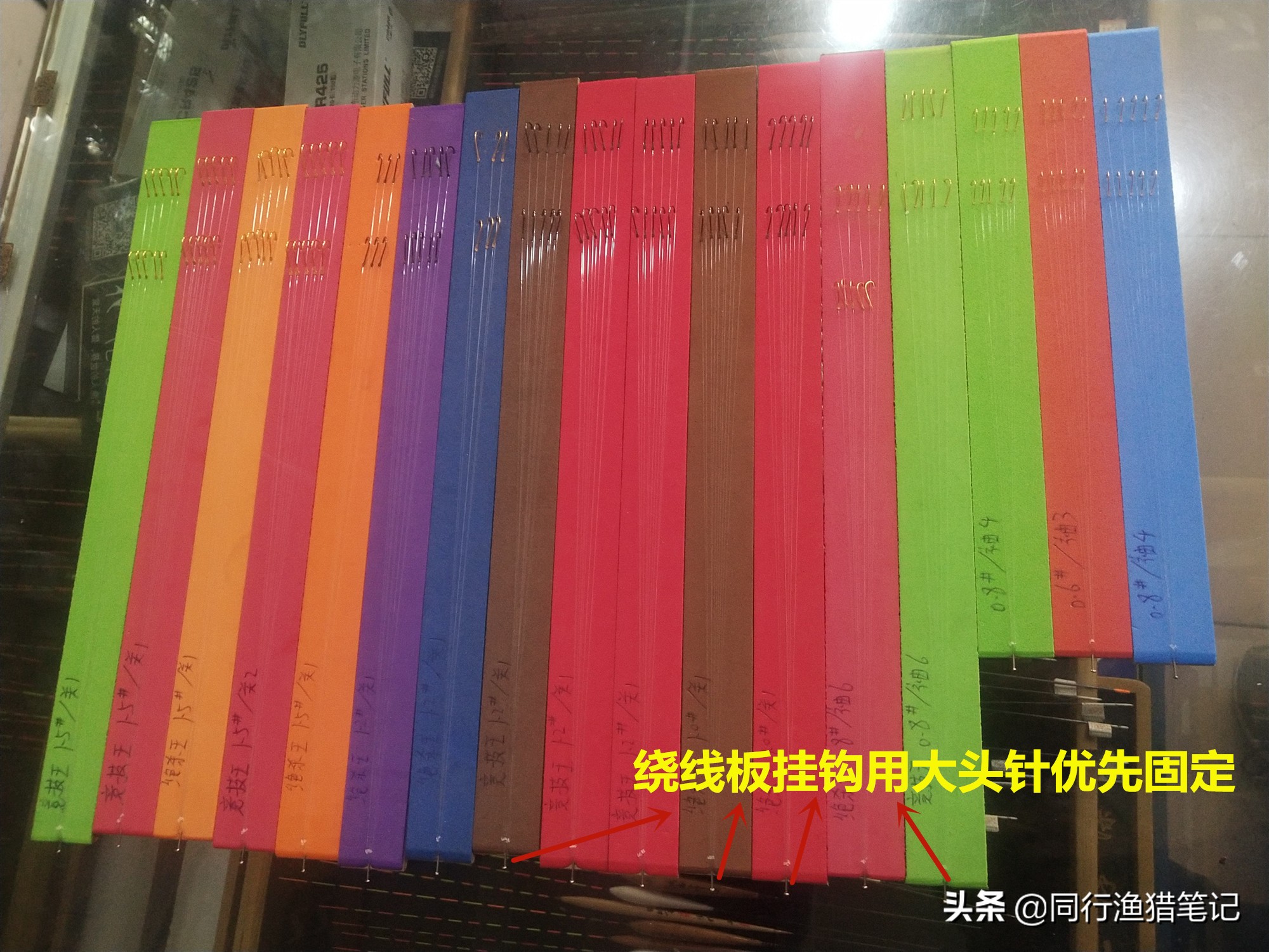 浅析绕线圈、绕线板、收线器在收纳鱼线中的优势及应用策略