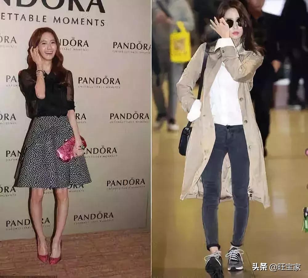 林允儿脸型,林允儿的o型腿