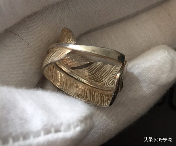 复古风银饰戒指,日本手工银饰品牌goros