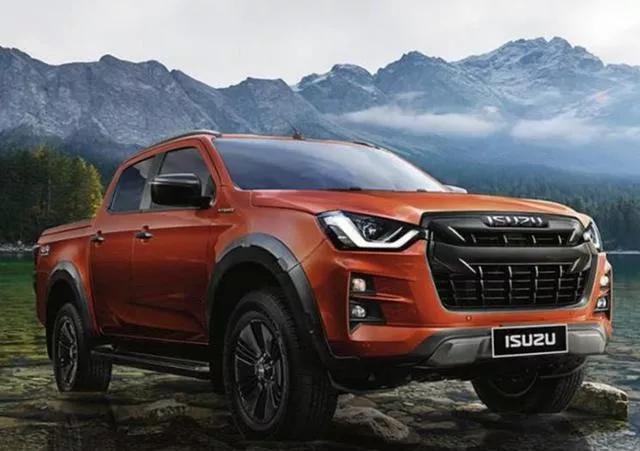 新款五十铃dmax皮卡图,五十铃dmax旧款改新款