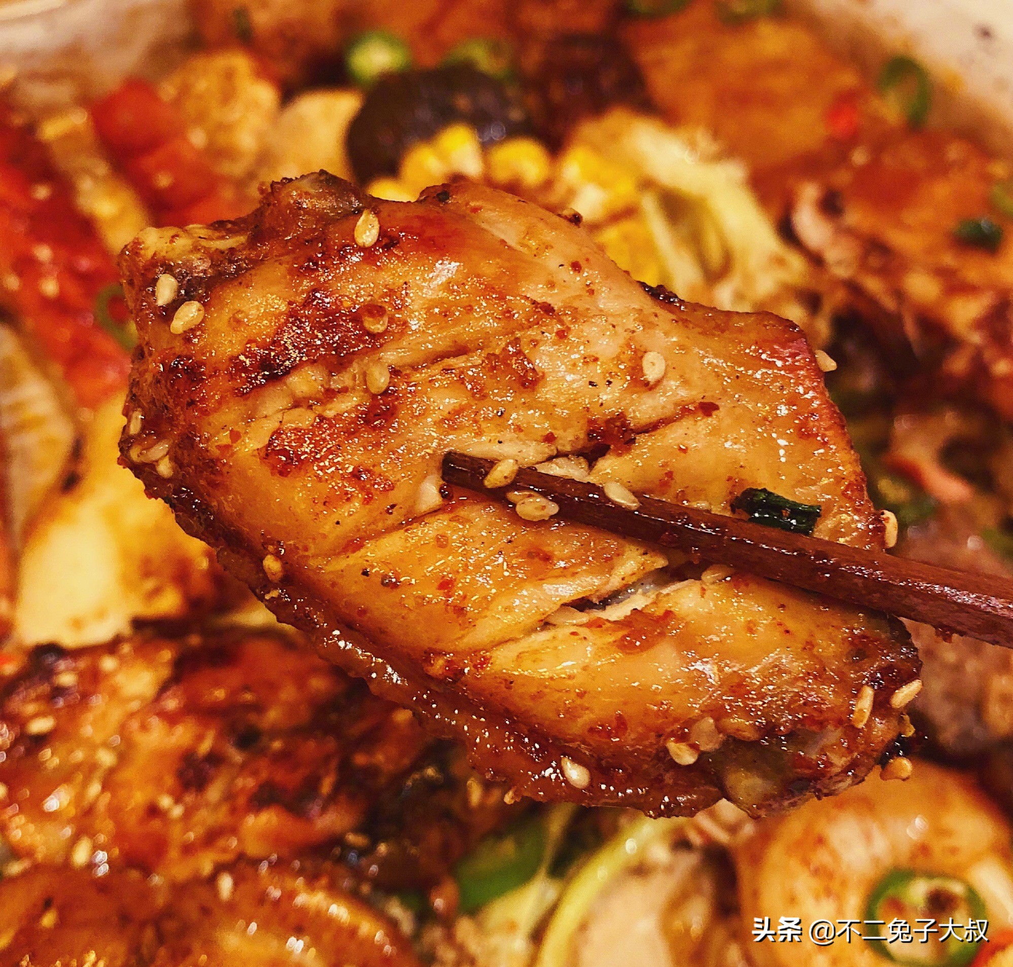 平底锅版的烧烤真的有灵魂真的香,连做几次发现了烧烤新技能