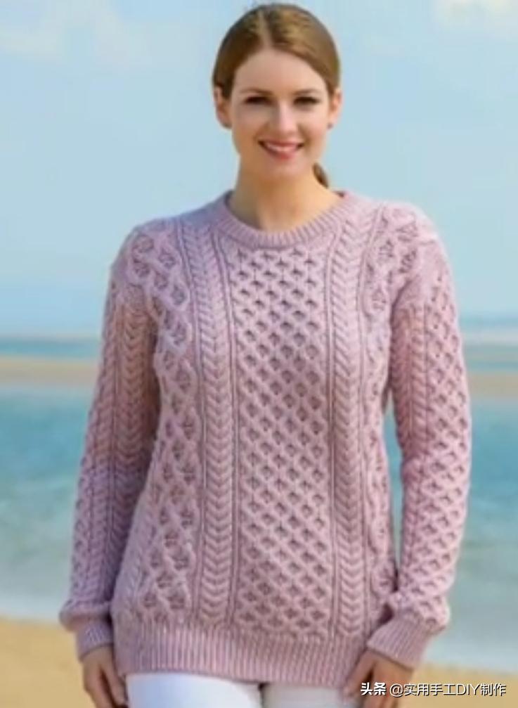 女士针织开衫外套最新款加厚,针织套头衫女