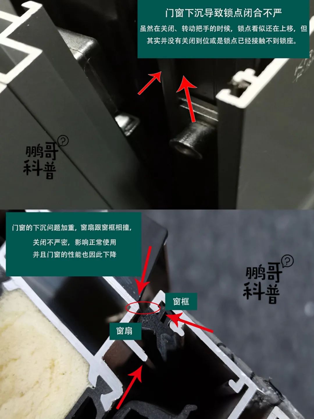 室内窗户框下沉怎么解决,门窗下滑了怎么办