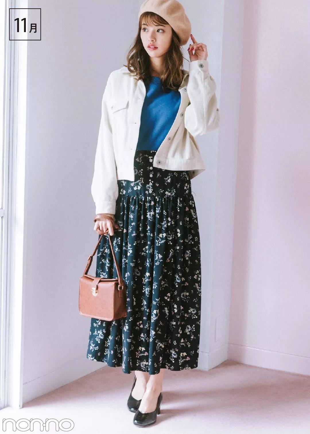 gucci蓝白穿搭 (日系穿搭gu春季服饰购物分享)