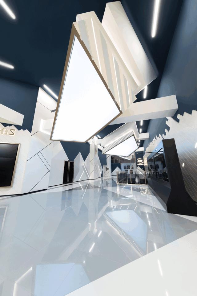 上海梅龙镇UA影院教你如何用灯光修饰极简设计