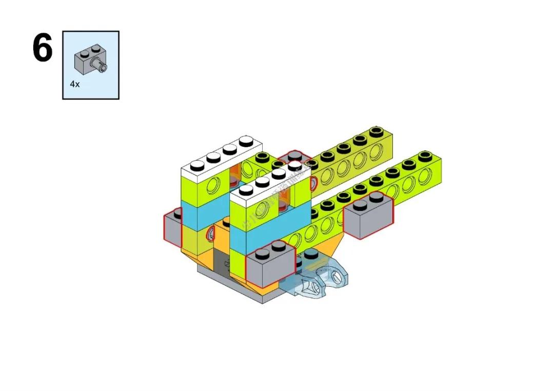 乐高wedo昆虫,wedo螳螂搭建