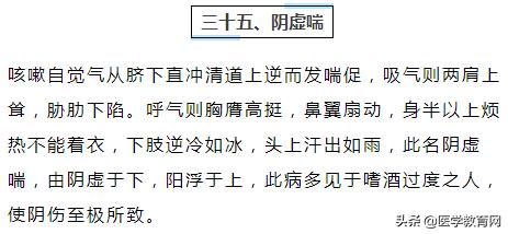 医生必记：38种常见咳喘诊断要点及用药方法！