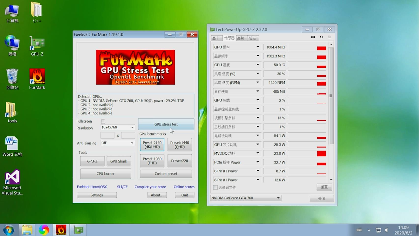 显卡测试furmark温度多少会是矿卡,furmark怎么测试显卡温度