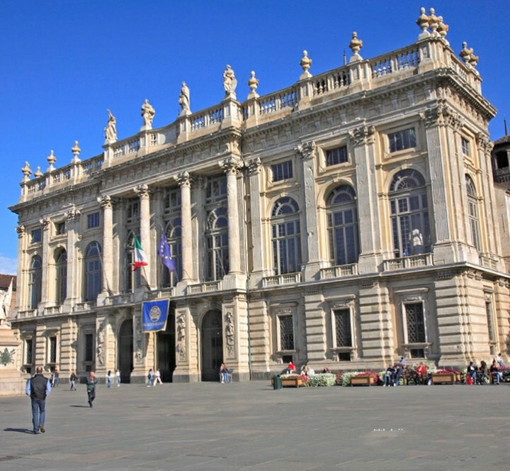 意大利都灵风景照片,曾经意大利的首都