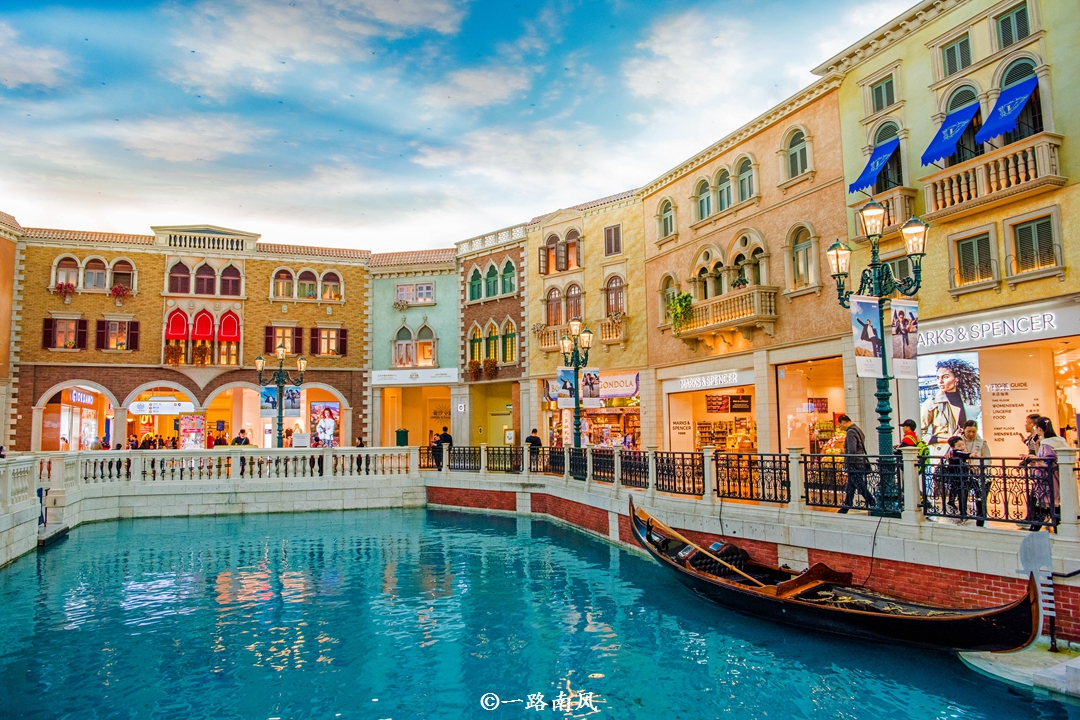 中国有个永不下雨的“威尼斯”，景色不输意大利原版，就在澳门