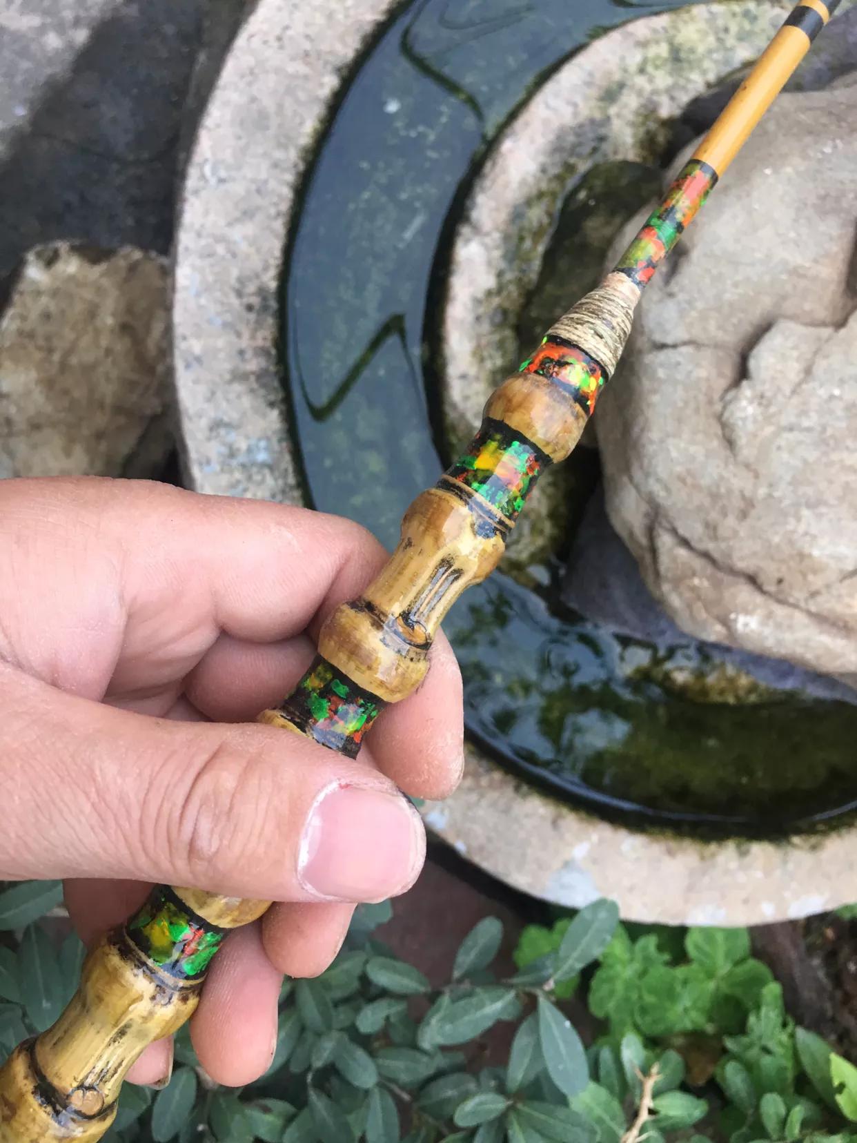 手竿换把怎么换,罗汉竹手竿