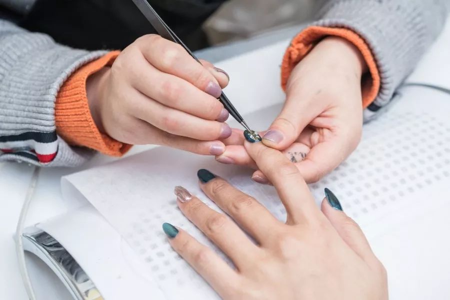 美甲ins风高级感美甲店,天津最火美甲店