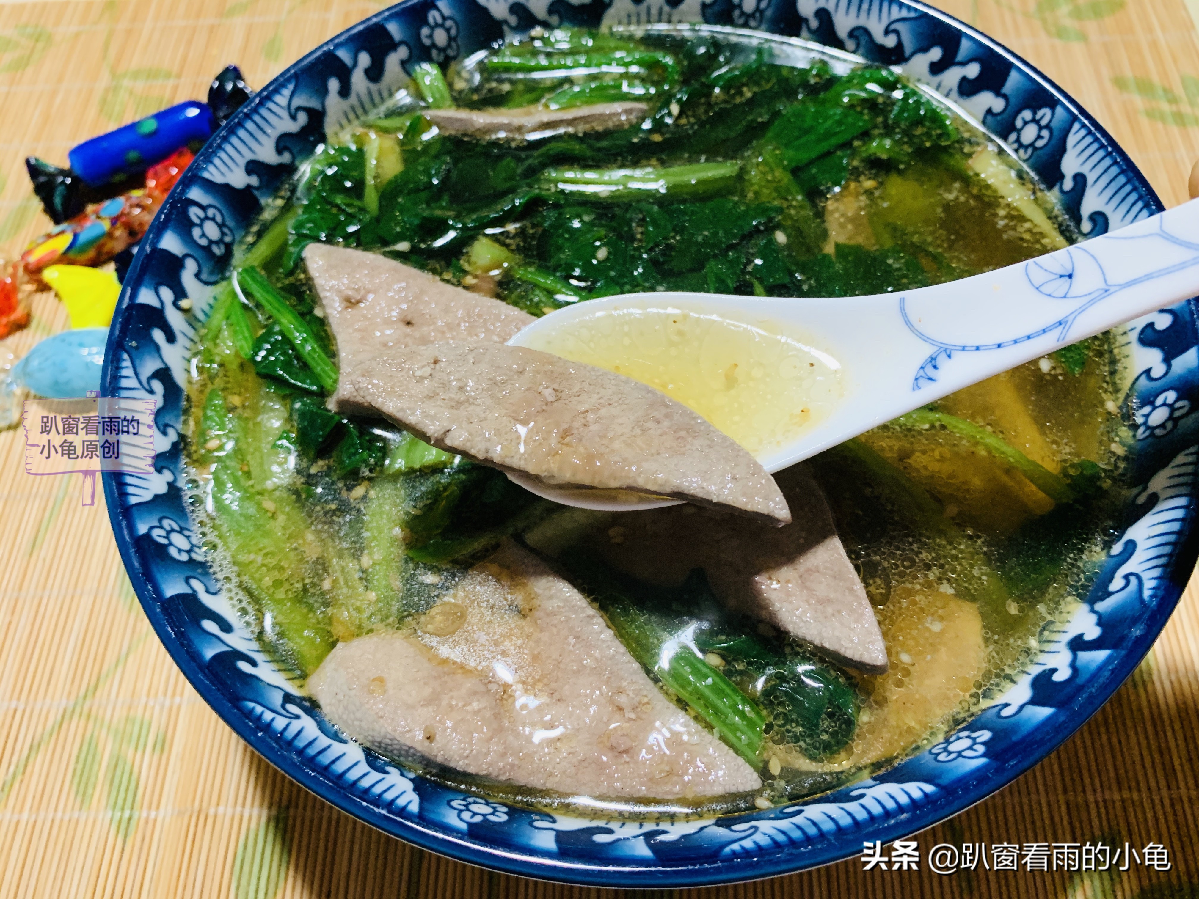 猪肝菠菜汤怎么样做猪肝比较嫩,已经是熟的猪肝怎么做猪肝菠菜汤