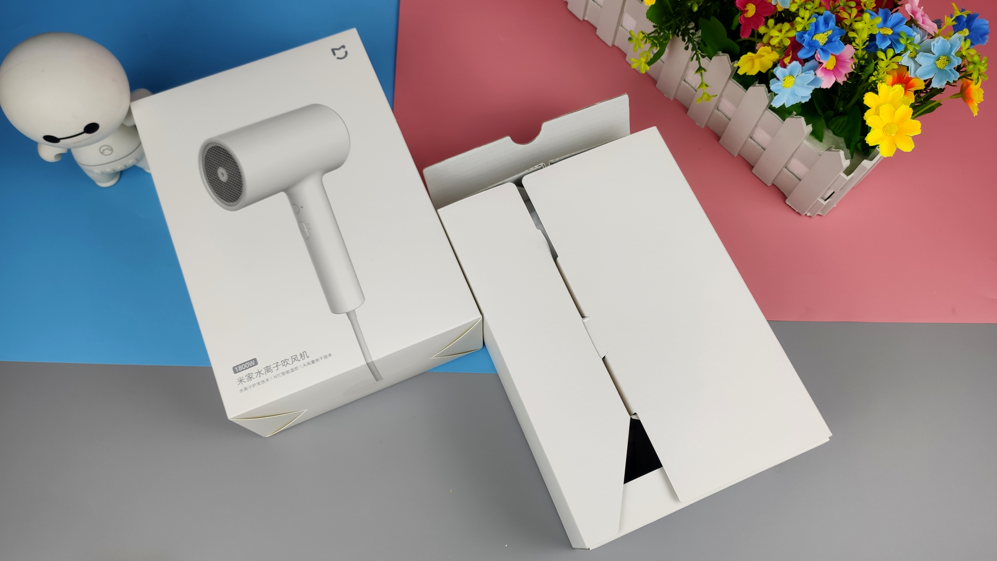 电吹风机家用负离子护发大风力,米家水离子吹风机对比h300