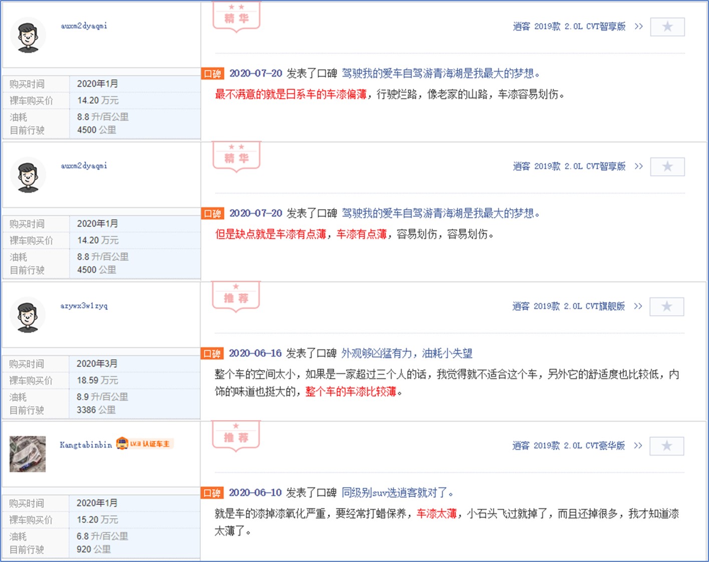 日产逍客也展现出了不俗的实力,日产逍客好不好车主心里话