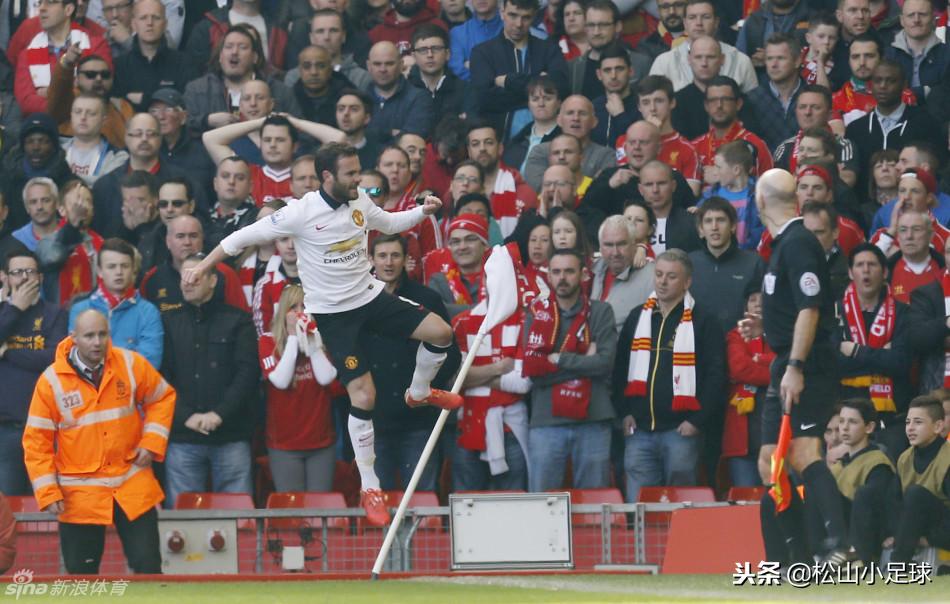 曼联马塔任意球扳回一城,马塔为曼联第200次首发
