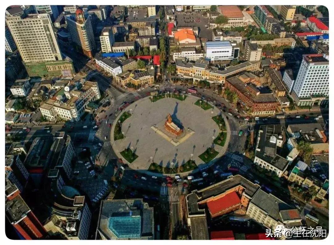 沈阳中山广场雕塑是谁建的,沈阳中山广场周围建筑群