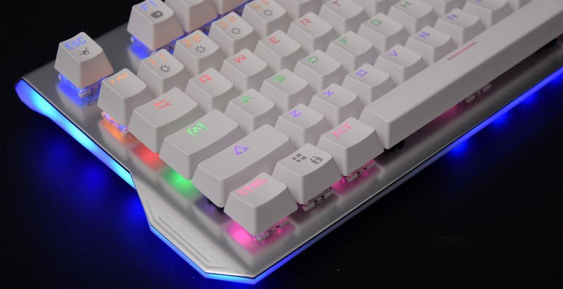 k87m机械键盘怎么样,宜博k727机械键盘介绍