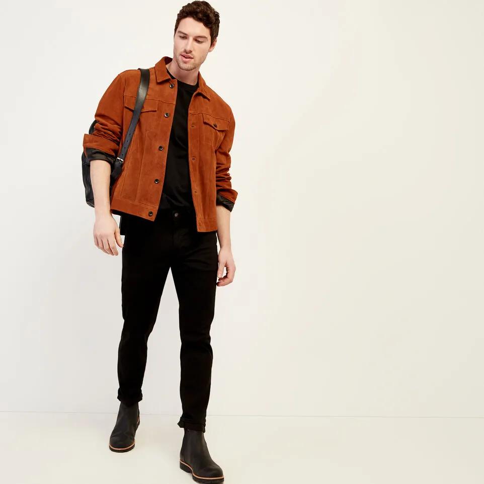 不再“机车”，能穿出极简风的「皮外套」让男人更性感
