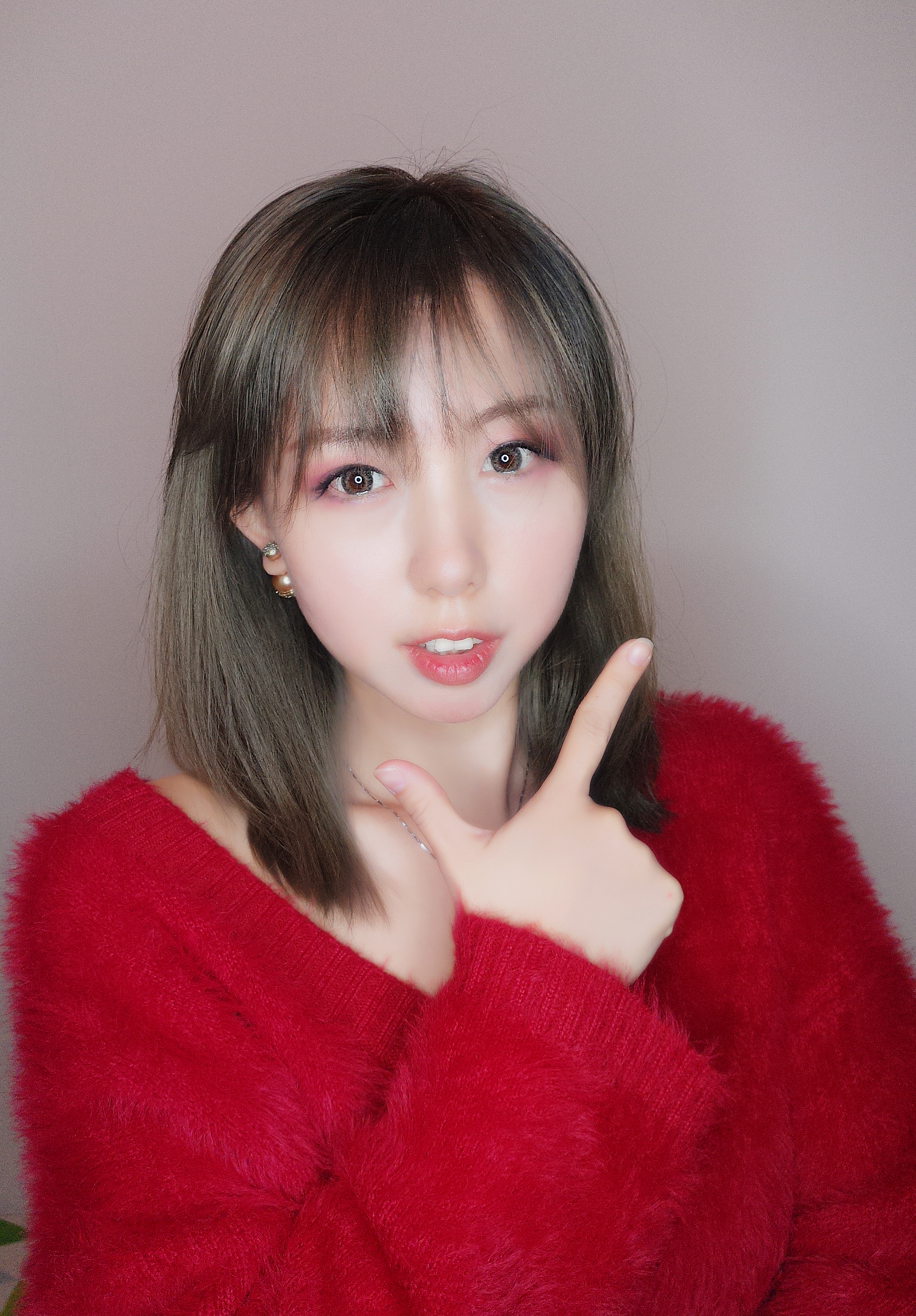 高甜约会妆,约会减龄妆