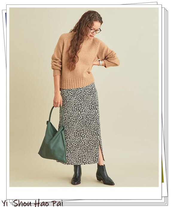 豹纹裙的穿搭,豹纹裙ins风穿搭