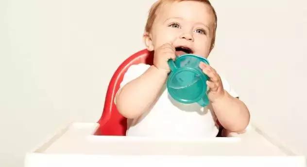 带吸管高脚儿童杯,宝宝水杯学饮杯吸管杯