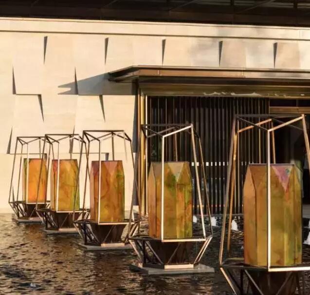 重庆铂悦澜庭夜景,重庆铂悦澜庭鸟瞰图