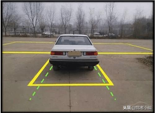 科目二倒车入库技巧和细节图解,科目二倒车入库最简单的找点方法